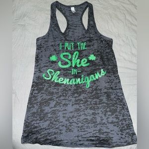 St. Patricks Day Graphic Tank